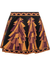 PUCCI - Minigonna Jacquard con Motivo Geometrico - Multicolore - LIDIASHOPPING® - Official Website
