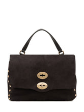 ZANELLATO - Postina Jones Flap Bag - Black - LIDIASHOPPING® - Official Website