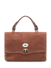 ZANELLATO - Borsa Postina Zashmere M - Marrone - LIDIASHOPPING® - Official Website