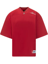 WILLY CHAVARRIA - T-shirt Sportiva con Applicazioni - Rosso - LIDIASHOPPING® - Official Website