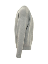 WILLY CHAVARRIA - Maglia con Scollo a V e Ricamo - Grigio - LIDIASHOPPING® - Official Website