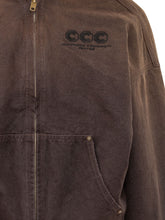 WILLY CHAVARRIA - Giacca con Cappuccio e Zip - Marrone - LIDIASHOPPING® - Official Website