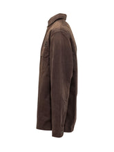 WILLY CHAVARRIA - Overshirt with Patch Pockets - Brown - LIDIASHOPPING® - Official Website