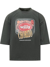 WILLY CHAVARRIA - T-shirt Especial Chorizo con Stampa Frontale - Nero - LIDIASHOPPING® - Official Website