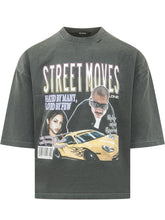 WILLY CHAVARRIA - T-shirt Street Moves con Stampa Fotografica - Nero - LIDIASHOPPING® - Official Website