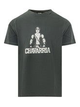 WILLY CHAVARRIA - T-shirt Leather Daddy con Stampa Figurativa - Grigio - LIDIASHOPPING® - Official Website