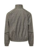 WILLY CHAVARRIA - Ruff Rider Track Jacket with Check Pattern - Grey - LIDIASHOPPING® - Official Website