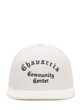 WILLY CHAVARRIA - Community Center Cap with Embroidered Lettering - White - LIDIASHOPPING® - Official Website