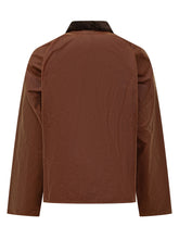 BARBOUR X PAUL SMITH - Giacca con Colletto a Contrasto - Marrone - LIDIASHOPPING® - Official Website