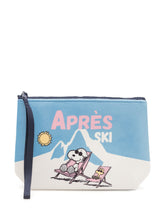 MC2 SAINT BARTH - Aline Snoopy Après-Ski Print Pouch - Blue - LIDIASHOPPING® - Official Website
