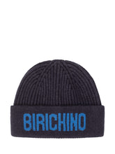 MC2 SAINT BARTH - Benjie Jr Ribbed Beanie - Blue - LIDIASHOPPING® - Official Website