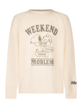 MC2 SAINT BARTH - Bricklane Snoopy Weekend Print Sweater - White - LIDIASHOPPING® - Official Website
