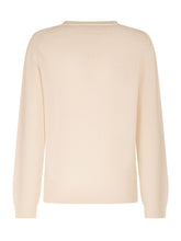 MC2 SAINT BARTH - Princess Glitter Logo Sweater - White - LIDIASHOPPING® - Official Website