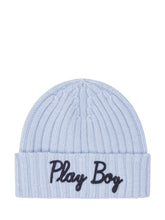MC2 SAINT BARTH - Berretto Wengen Jr con Ricamo - Blu - LIDIASHOPPING® - Official Website