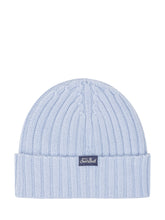 MC2 SAINT BARTH - Berretto Wengen Jr con Ricamo - Blu - LIDIASHOPPING® - Official Website