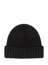 MC2 SAINT BARTH - Wengen Ribbed Beanie - Black - LIDIASHOPPING® - Official Website