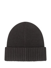 BOSS - Fati Beanie with Plaque - Black - LIDIASHOPPING® - Official Website