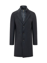 BOSS - Cappotto con Collo Alto - Blu - LIDIASHOPPING® - Official Website