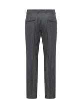 BOSS - Pantaloni con Pieghe Frontali - Blu - LIDIASHOPPING® - Official Website
