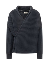 ATOMO FACTORY - Kimono Costa Wrap Cardigan - Blue - LIDIASHOPPING® - Official Website