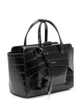 HIDESINS - Borsa a Spalla Flap M con Motivo Cocco - Nero - LIDIASHOPPING® - Official Website