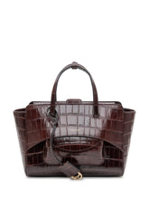 HIDESINS - Borsa a Spalla Flap M con Motivo Cocco - Marrone - LIDIASHOPPING® - Official Website