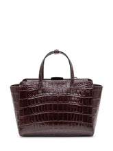 HIDESINS - Borsa a Spalla Flap M con Motivo Cocco - Marrone - LIDIASHOPPING® - Official Website