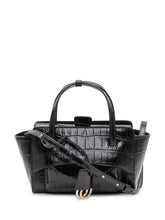 HIDESINS - Flap S Shoulder Bag with Embossed Pattern - Black - LIDIASHOPPING® - Official Website