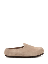 BIRKENSTOCK - Mocassino Amsterdam con Apertura Sagomata - Beige - LIDIASHOPPING® - Official Website