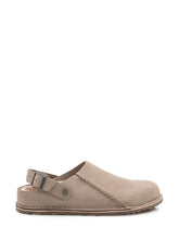BIRKENSTOCK - Lutry Premium Suede Clogs - Beige - LIDIASHOPPING® - Official Website