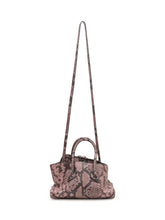 THE ATTICO - Borsa La Passeggiata Mini con Effetto Rettile - Rosa - LIDIASHOPPING® - Official Website