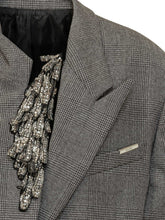 THE ATTICO - Blazer Corto con Fantasia Principe di Galles - Grigio - LIDIASHOPPING® - Official Website