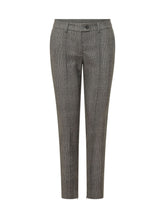THE ATTICO - Pantaloni Lunghi Principe di Galles - Grigio - LIDIASHOPPING® - Official Website