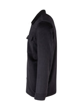 ESTERNO - Overshirt in Cashmere con Tasche sul Petto - Blu - LIDIASHOPPING® - Official Website