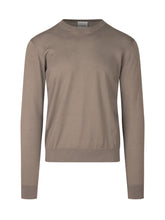 KNIT DE MONSIEUR - Maglia in Lana Merino Ultrafine a Girocollo - Grigio - LIDIASHOPPING® - Official Website