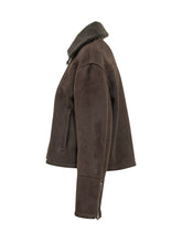 GIOCASTA - Giubbotto con Collo Morbido e Zip - Marrone - LIDIASHOPPING® - Official Website