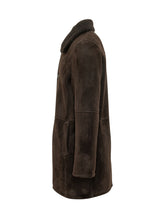GIOCASTA - Cappotto con Collo Morbido - Marrone - LIDIASHOPPING® - Official Website