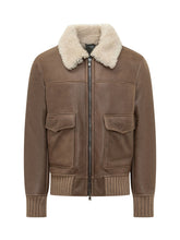 GIOCASTA - Giacca con Collo Morbido - Marrone - LIDIASHOPPING® - Official Website