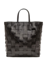 DRAGON DIFFUSION - Borsa Pino Intrecciata - Nero - LIDIASHOPPING® - Official Website