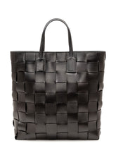 DRAGON DIFFUSION - Borsa Pino Intrecciata - Nero - LIDIASHOPPING® - Official Website