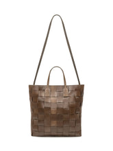 DRAGON DIFFUSION - Borsa Pino Intrecciata - Verde - LIDIASHOPPING® - Official Website
