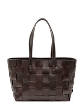 DRAGON DIFFUSION - Borsa Japan Tote Basket Intrecciata - Marrone - LIDIASHOPPING® - Official Website