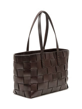 DRAGON DIFFUSION - Borsa Japan Tote Basket Intrecciata - Marrone - LIDIASHOPPING® - Official Website