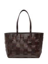 DRAGON DIFFUSION - Borsa Japan Tote Basket Intrecciata - Marrone - LIDIASHOPPING® - Official Website