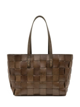 DRAGON DIFFUSION - Borsa Japan Tote Basket Intrecciata - Verde - LIDIASHOPPING® - Official Website