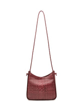 DRAGON DIFFUSION - Borsa Glendhu Hobo Intrecciata - Rosso - LIDIASHOPPING® - Official Website