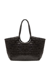 DRAGON DIFFUSION - Borsa Nanutcket Basket Intrecciata - Nero - LIDIASHOPPING® - Official Website