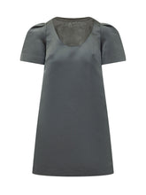 TELA - Ethel Dress with Puff Sleeves - Black - LIDIASHOPPING® - Official Website