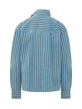 TELA - Camicia Zafrina a Righe con Fiocco - Blu - LIDIASHOPPING® - Official Website