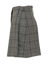 TELA - Gaby Checked Pleated Skirt - Grey - LIDIASHOPPING® - Official Website